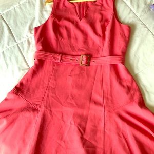 Coral White House Black Market Dress size 16